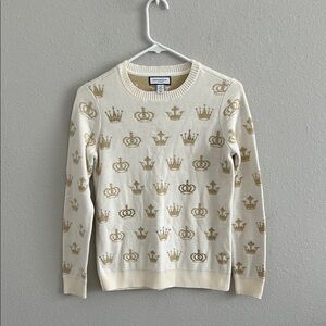 Charter Club petite XS rhinestone sweater